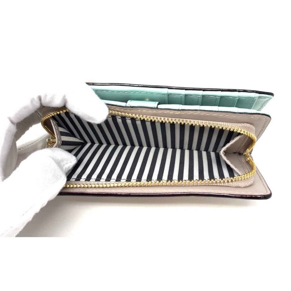 Kate Spade Phillips Road Grey/ Misty Mint Wallet - Picture 6 of 6